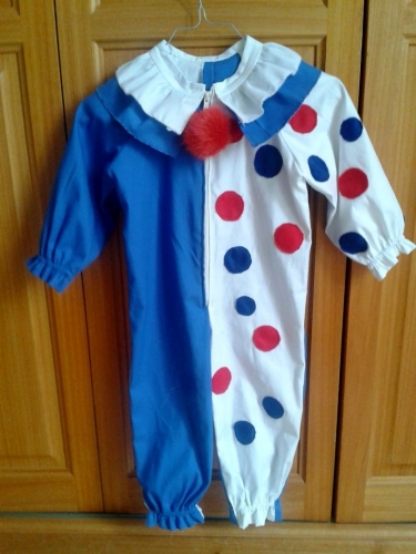 déguisement,costume de clown, costume de carnaval, déguisement enfant