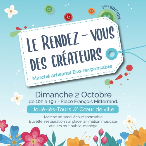 marché de créateurs, artisanat, Joué-lès-Tours, 2octobre 2022